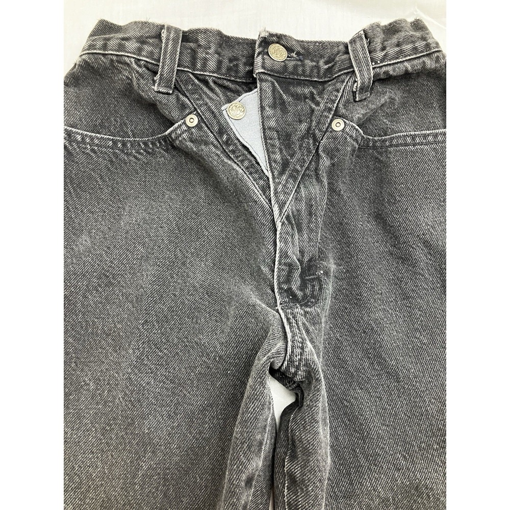 *VINTAGE SIZE 5/6 LAIDES BLACK OZARK MOUNTAIN BAREBACK JEANS - Picture 2 of 7